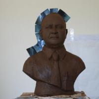 Dr Banerjee, argile pour plâtre, Inde