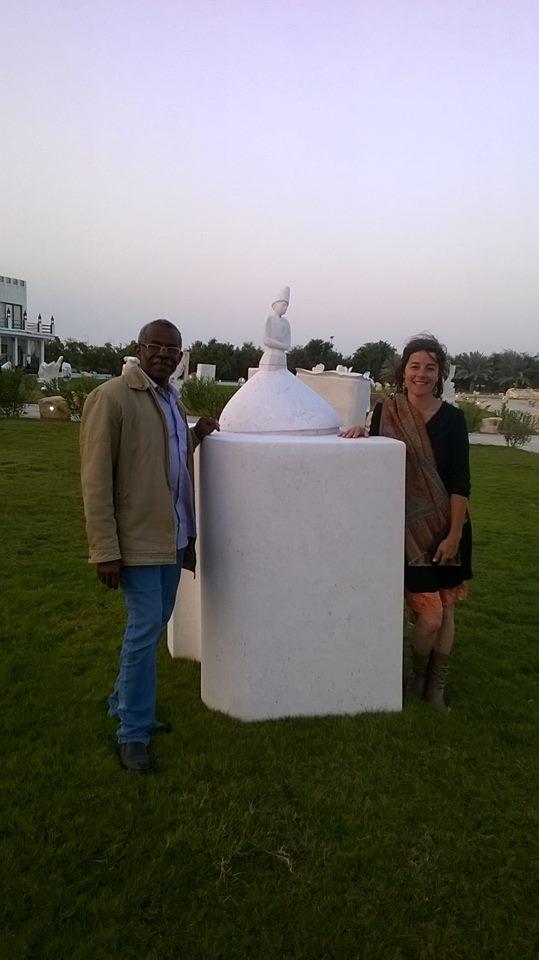 With Estaz from Sudan