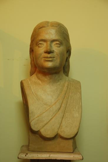 Mme Chaurasia, plâtre, Inde, 2009
