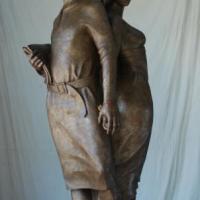 Sculpture achevée après 9 mois de travail