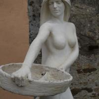 Matrice en plâtre sur armature