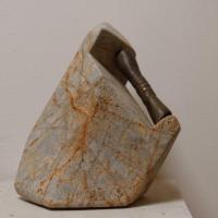 Bag-chags 2, pierre de la Butte et bronze