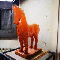 cheval céramique