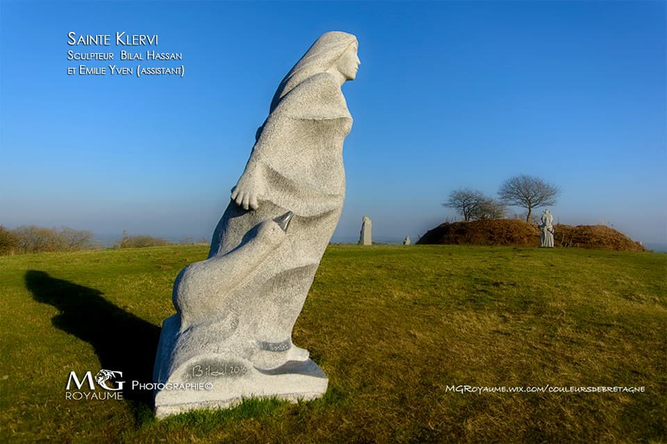 Ste Klervi, La Vallée des saints, Bretagne