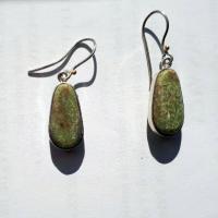 Opales vertes et argent