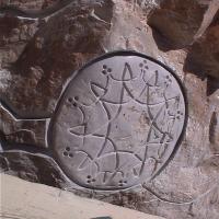 Syrie, An-Nabek, montagne, détail