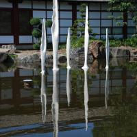 Les plumes, plâtre armé