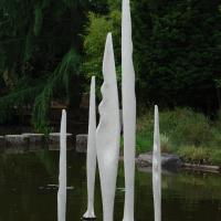 Les plumes, plâtre armé