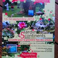 Jardin des 5 continents, St Julien de Concelles, été 2014