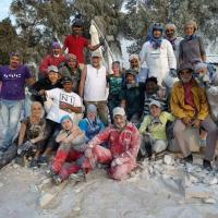 International artists at work