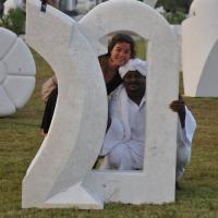 With brother Bakri from Sudan