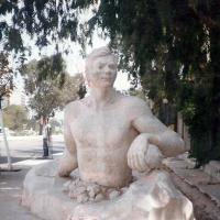 Palestine, plâtre monumental