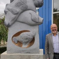 Siège d'entreprise, granit