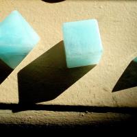 Solides Aragonite bleue